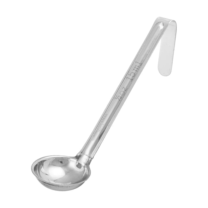 Winco LDI-05SH 1/2oz Ladle w/6" Handle, One-piece, Stainless Steel