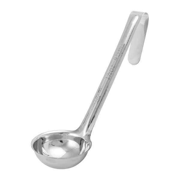 Winco LDI-15SH 1-1/2oz Ladle w/6" Handle, One-piece, Stainless Steel