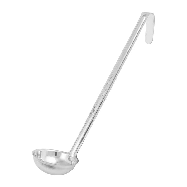 Winco LDI-2 2oz Ladle, One-piece, Stainless Steel