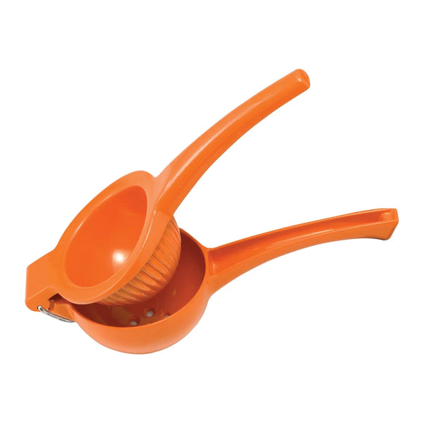 Winco LS-9O Citrus Squeezer, 9-1/8", Orange, Aluminium