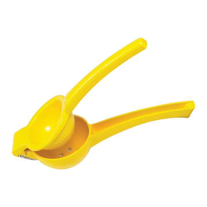 Winco LS-9Y Citrus Squeezer, 8-3/4", Lemon, Aluminium