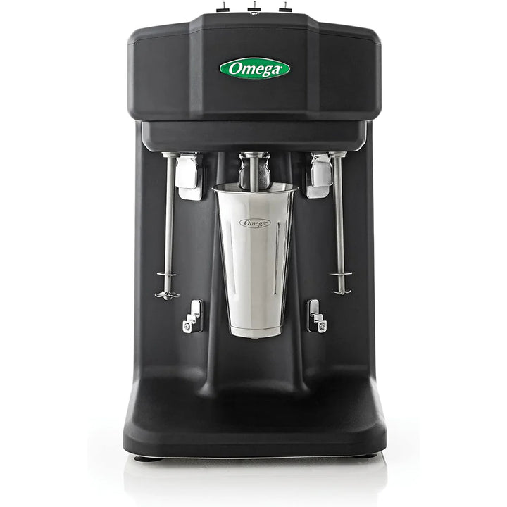 Omega Juicers M3000 Black Triple Spindle Milkshake Mixer