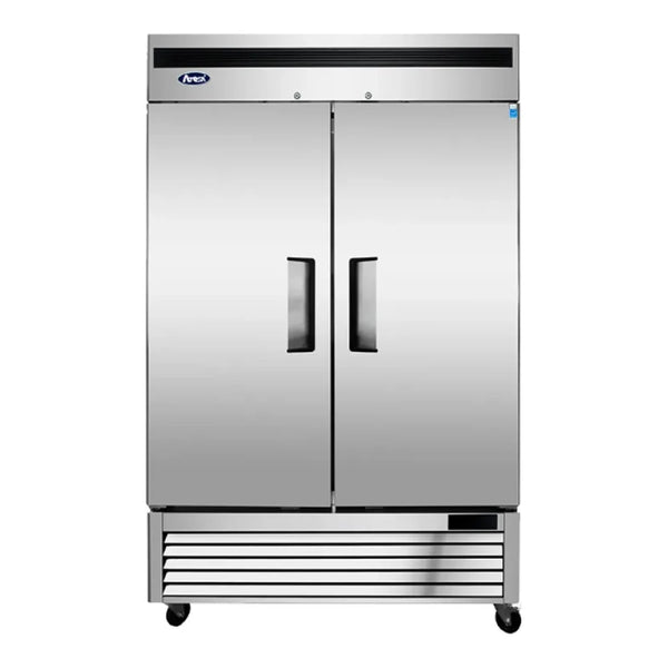 Atosa MBF8507GR 55" Reach-In Bottom Mount Refrigerator, 2 Two Door, 46.8 Cu.Ft