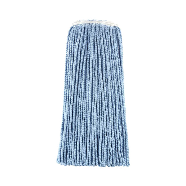 CAC China MHD1-24BL Mop Head Cotton Cut-End Blue 24 Oz Case of 20 Pcs