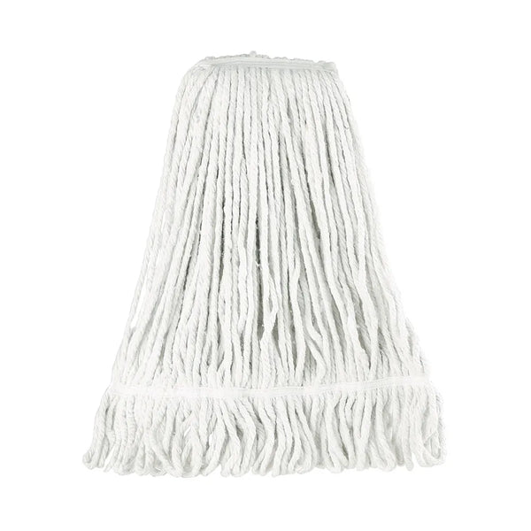 CAC China MHD2-32WT Mop Head Cotton Looped-End White 32oz Case of 20 Pcs