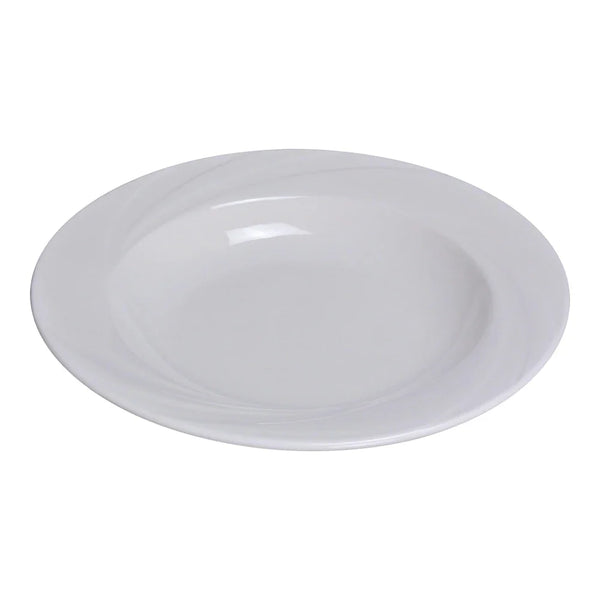 Yanco MM-115 Miami 11.5" Pasta Round Bowl, White Porcelain, 22oz - Pack of 12