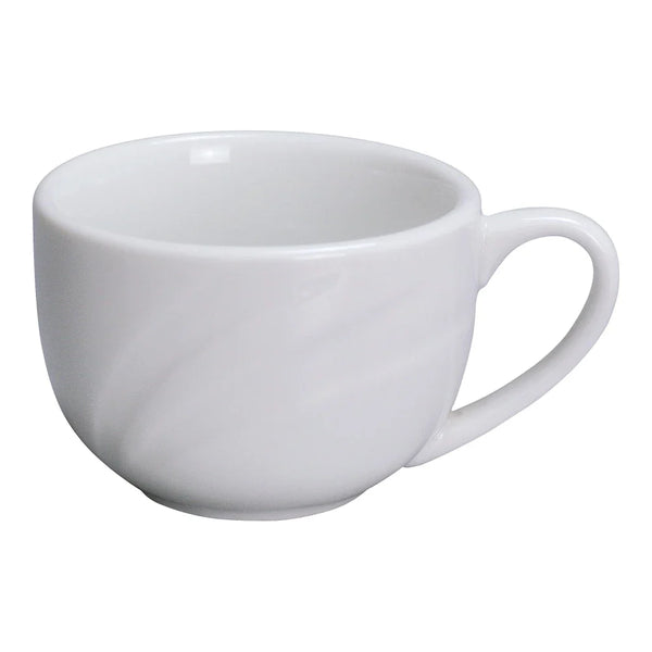 Yanco MM-54 Miami 2.75" A.D. Cup, White Porcelain, 3oz - Pack of 36