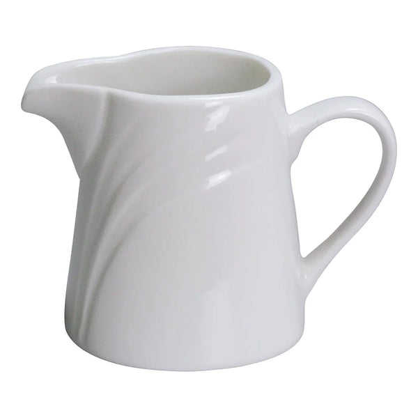 Yanco MM-PC Miami 3.5" Creamer, White Porcelain, 6oz  - Pack of 48