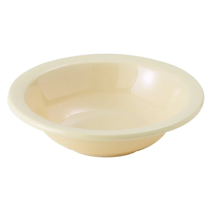 Winco MMB-10 10oz Melamine Grapefruit Bowls, Tan