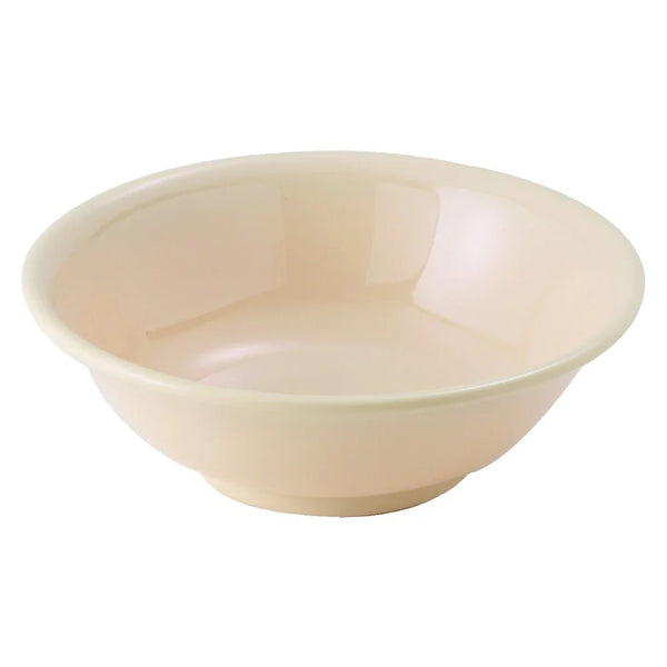 Winco MMB-22 Tan Melamine Rimless Bowls, 22 Oz