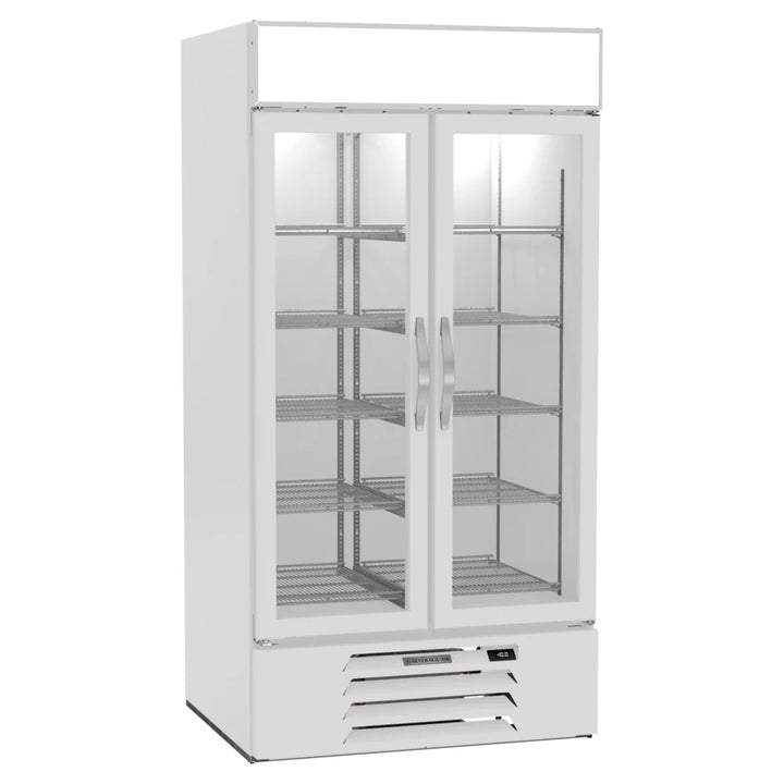 Beverage-Air MMF35HC-1-W MarketMax 39 1/2" White Merchandising Freezer