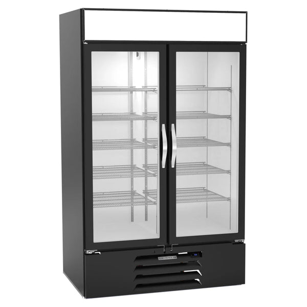 Beverage-Air MMF44HC-1-B-IQ MarketMax 47" Glass Door Merchandiser Freezer with Electronic Lock Black