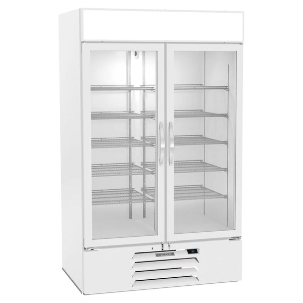 Beverage-Air MMF44HC-1-W-IQ MarketMax 47" Glass Door Merchandiser Freezer with Electronic Lock White