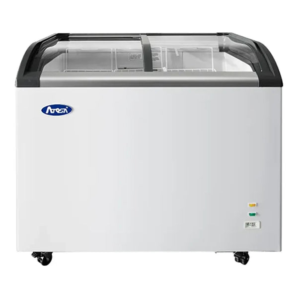 Atosa MMF9110 40.75" Angle Curved Top Chest Freezer, 9  cu.ft