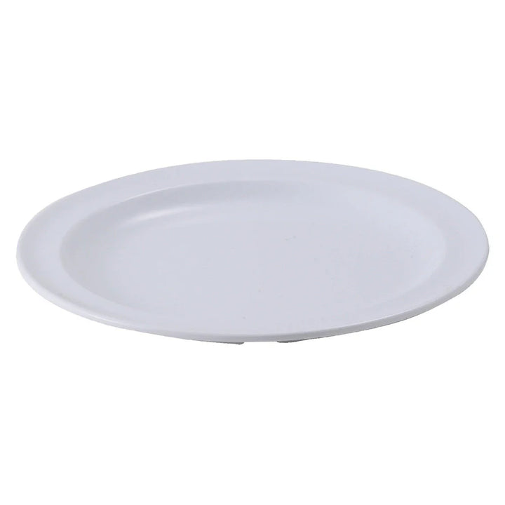 Winco MMPR-6W 6-3/8" Melamine Round Plates, White