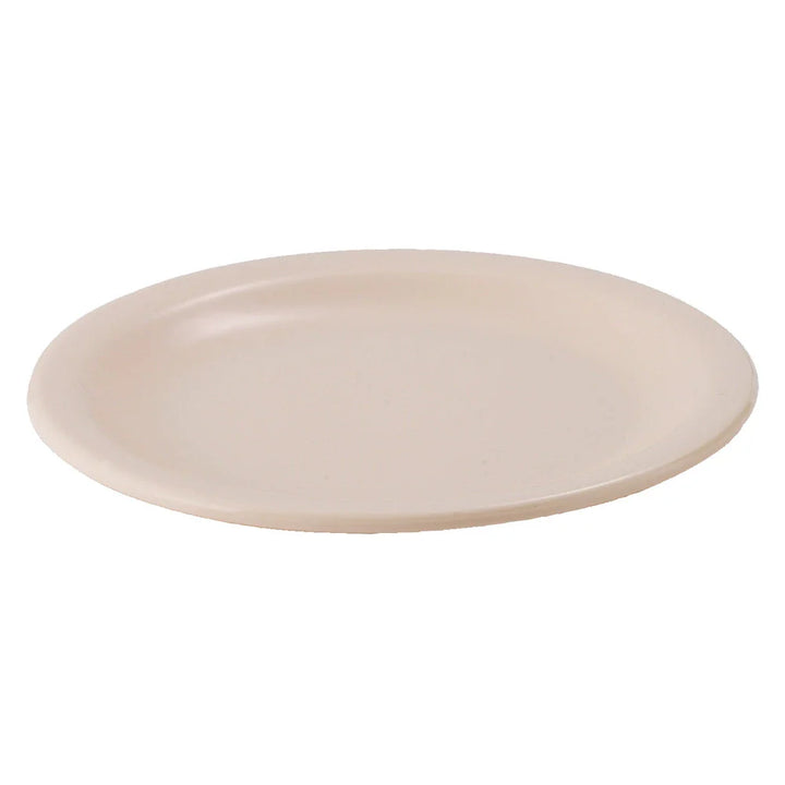 Winco MMPR-7 Tan Melamine Dessert Plates, 7-1/4"