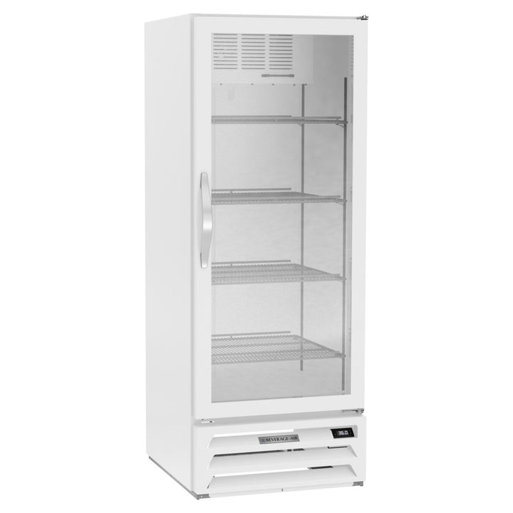 Beverage-Air MMR12HC-1-W MarketMax 24" Refrigerated Glass Door Merchandiser with LED Lighting White