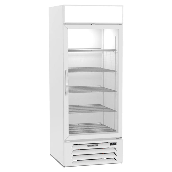 Beverage-Air MMR27HC-1-W-WINE MarketMax 30" Glass Door Wine Refrigerator White