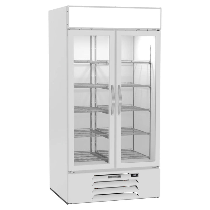 Beverage-Air MMR35HC-1-W MarketMax 39 1/2" Merchandising Refrigerator White