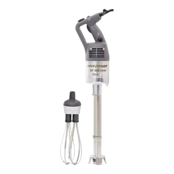 Robot Coupe MP350 Combi Turbo 14" Variable Speed Immersion Blender with 10" Whisk, 1 hp