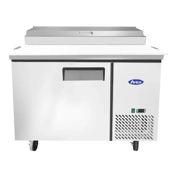 Atosa MPF8201GR 44" Pizza Prep Table, 6 Pans 9.7 Cu.Ft