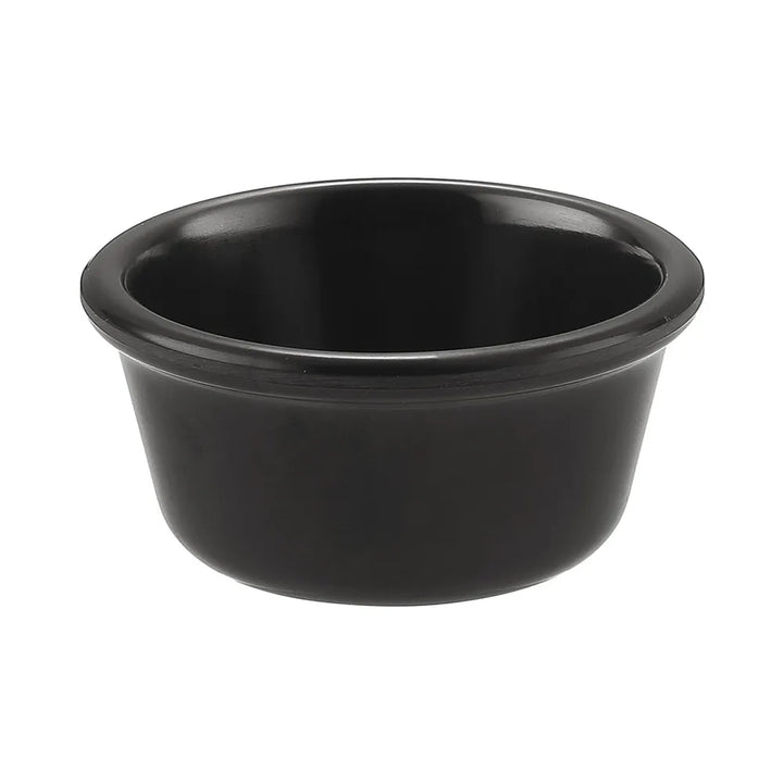 CAC China MRKF-6-BLK Ramekin BLK 6oz 3 7/8" Case of 12 Pcs