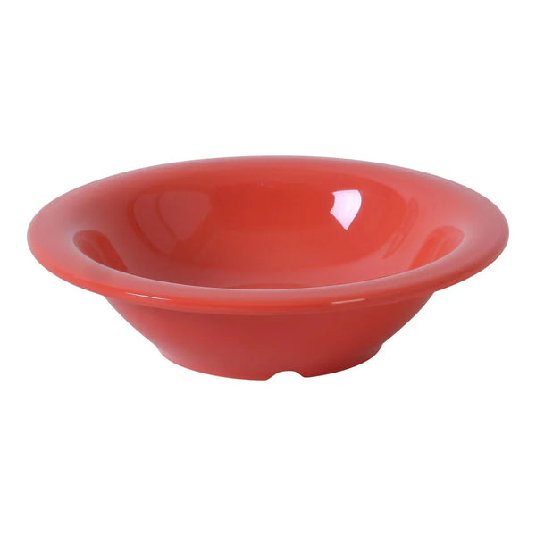 Yanco MS-5608RD Milestone 8 Oz Orange-Red Melamine Salad Bowl, Pack of 48