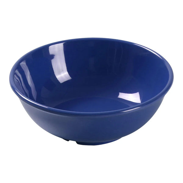 Yanco MS-5807BU Milestone 24 Oz Blue Melamine Salad Bowl, Pack of 24