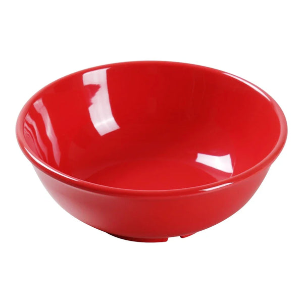 Yanco MS-5807RD Milestone 24 Oz Orange-Red Melamine Salad Bowl, Pack of 24