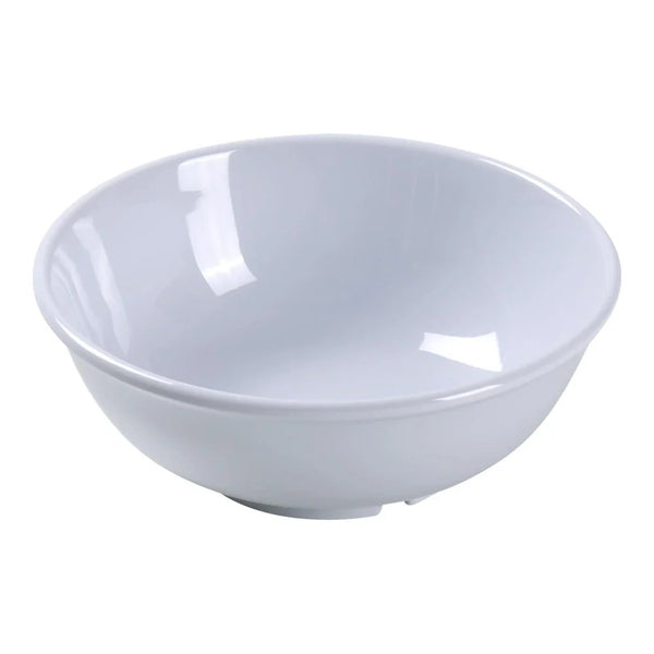 Yanco MS-5807WT Milestone 24 Oz White Melamine Salad Bowl, Pack of 24