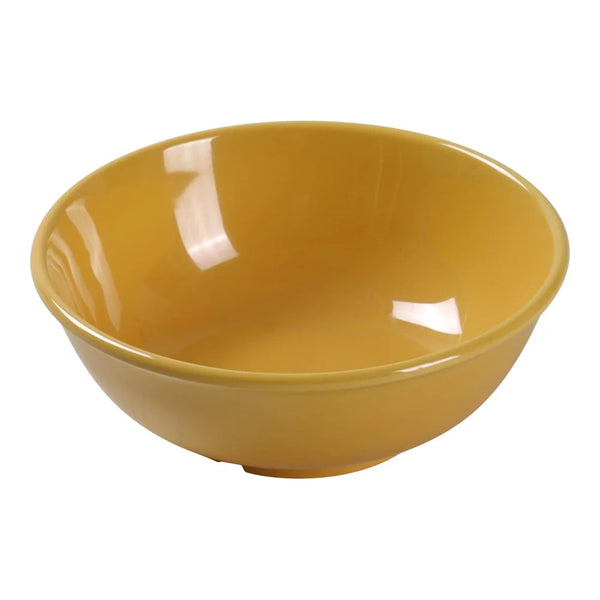 Yanco MS-5807YL Milestone 24 Oz Yellow Melamine Salad Bowl, Pack of 24