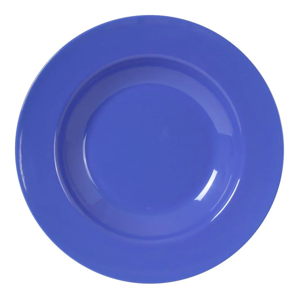 Yanco MS-5809BU Milestone 13 Oz Blue Melamine Pasta Bowl, Pack of 24