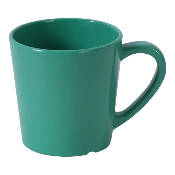 Yanco MS-9018GR Milestone 7 Oz Green Melamine Coffee Mug, Pack of 48