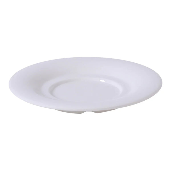 Yanco MS-9303IV Milestone 5.5" Ivory Melamine Saucer For Model MS-303/313/5044/9018, Pack of 48