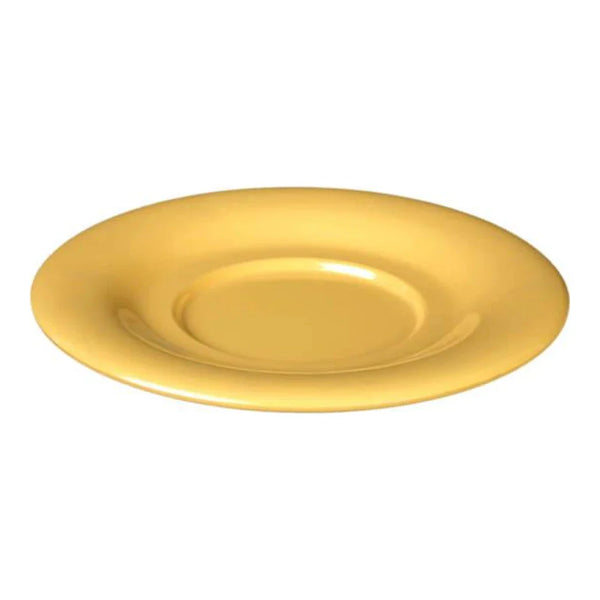 Yanco MS-9303YL Milestone 5.5" Yellow Melamine Saucer For Model MS-303/313/5044/9018, Pack of 48