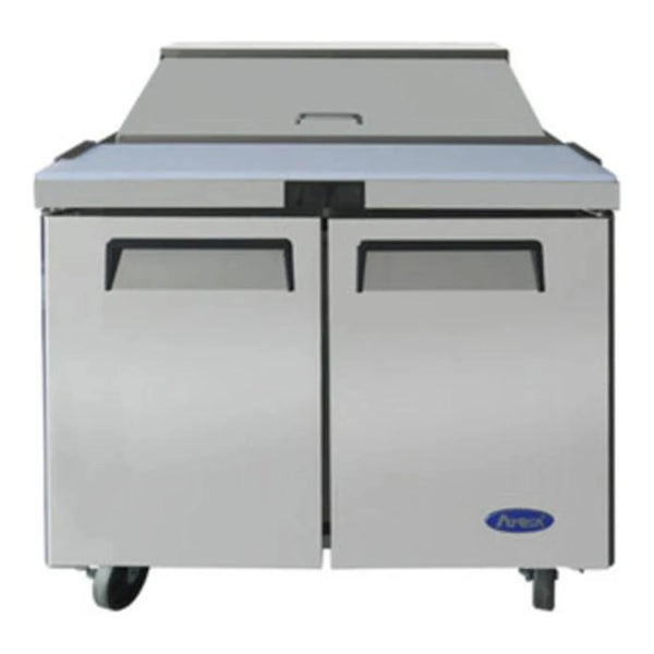 Atosa MSF3610GR 36.32" Refrigerated Standard Top Sandwich Prep Table 8.7 Cu. Ft