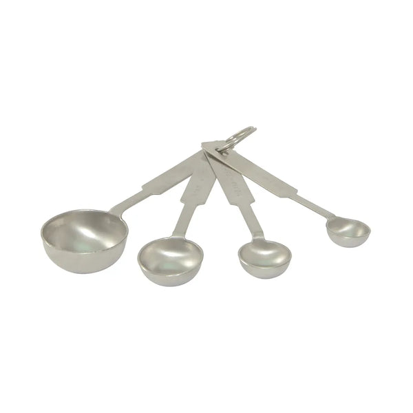 CAC China MSS1-4SET Measuring Spoon Set SS Heavyweight 4-PC /Each