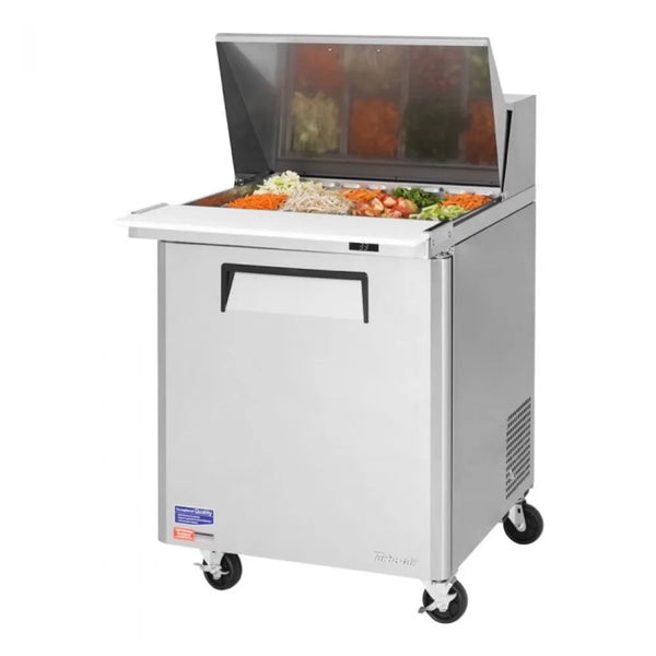 Turbo Air MST-28-12-N 27-1/2" 1 Section M3 Series Mega Sandwich/Salad Top Unit, 8 cu. Ft., 115/60/1