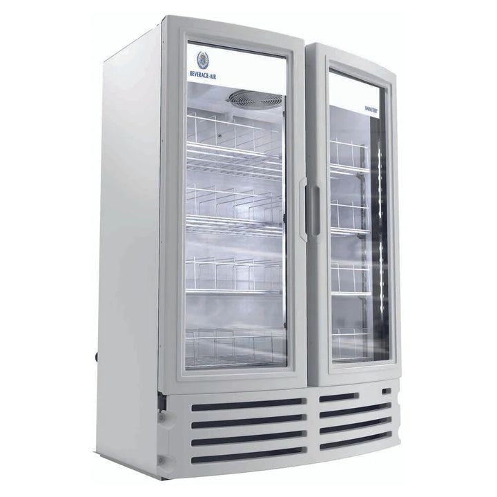 Beverage-Air MT21-1W Marketeer 39" Refrigerated Glass Door Merchandiser with LED Lighting White