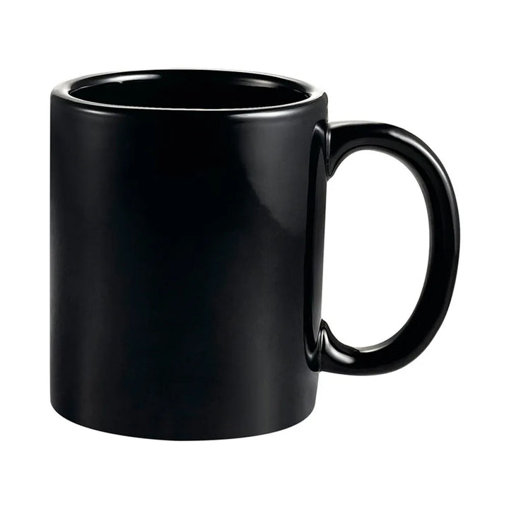 CAC China MUG-10-BLK Mug Black 10 Oz 3 1/2" Case of 36 Pcs