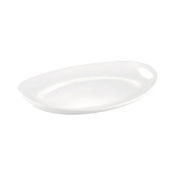 CAC China MX-OT16 Handled Deep Oval Tray 16" Case of 12 Pcs