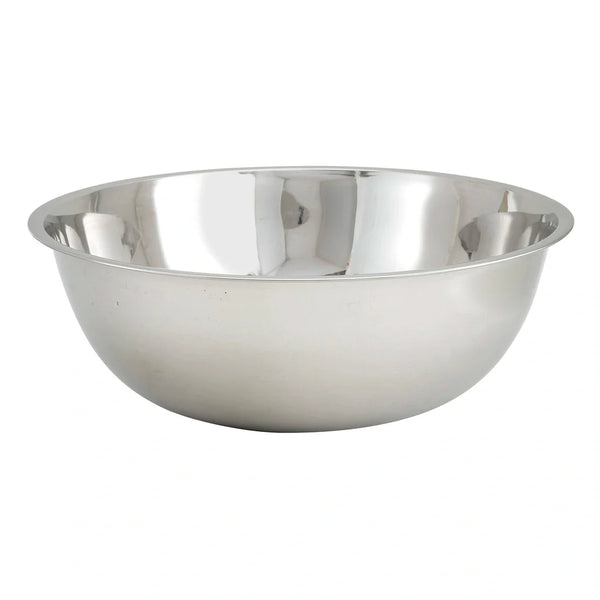 Winco MXB-2000Q 20qt Mixing Bowl, Economy, Stainless Steel