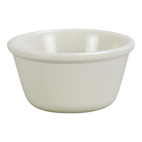 Yanco NC-538B Milestone 4 Oz Ivory Melamine Smooth Ramekin, Pack of 72