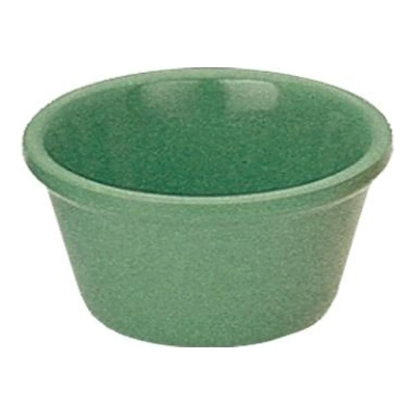 Yanco NC-538GR Milestone 4 Oz Green Melamine Smooth Ramekin, Pack of 72