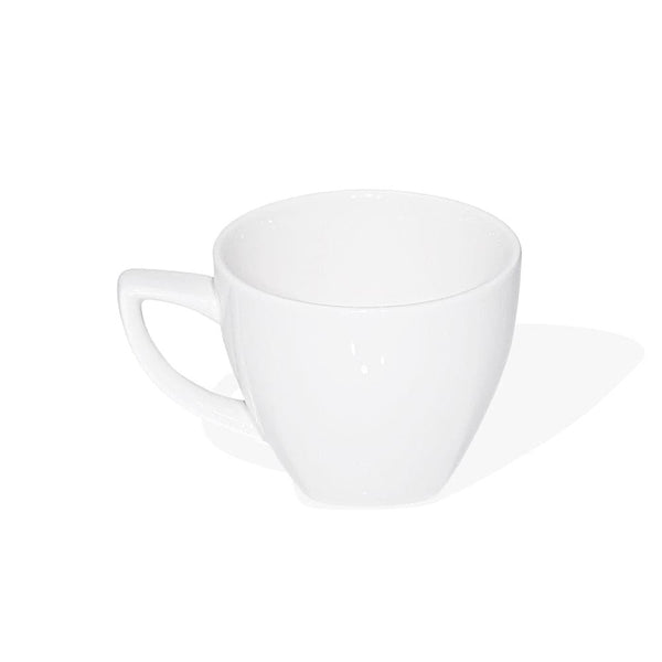 Furtino England Nuovo  10cl/3.5" White Porcelain Espresso Cup, Pack of 6