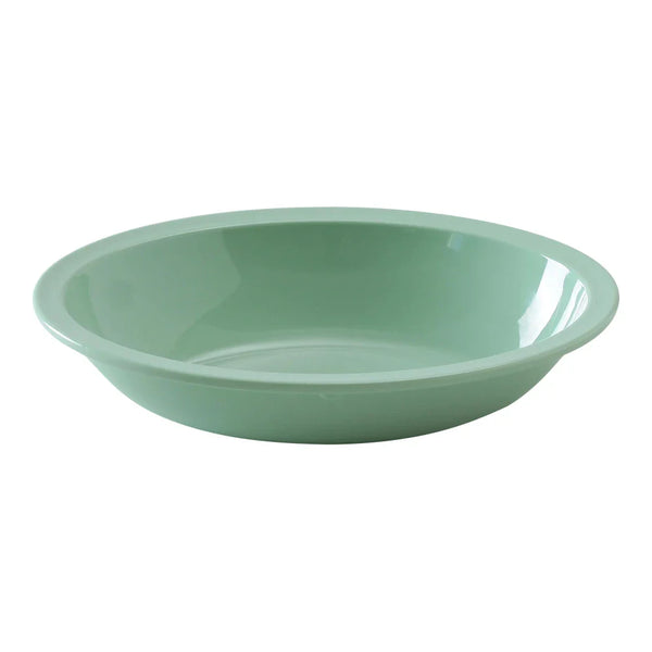 Yanco NS-036G Nessico Oval Bowl, 36 oz Capacity, 2.25" Height, 7.375" Width, 10" Length, Melamine, Green Color, Pack of 24