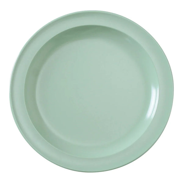 Yanco NS-105G Nessico Round Plate, 5.5" Green Melamine, Pack of 48