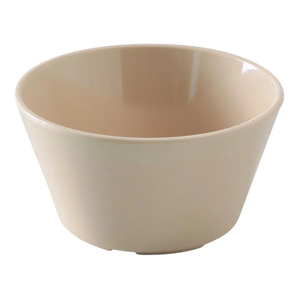 Yanco NS-302T Nessico 8 Oz Bouillon Cup Capacity, 2" Height, 3.75" Diameter, Melamine, Tan Color, Pack of 48