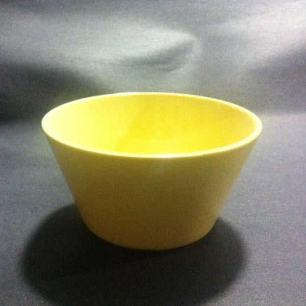 Yanco NS-302Y Nessico 8 Oz Bouillon Cup Capacity, 2" Height, 3.75" Yellow Melamine, Pack of 48