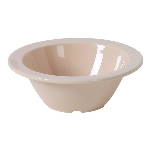 Yanco NS-303T Nessico Fruit Bowl, 4 oz Capacity, 1.25" Height, 4.75" Diameter, Melamine, Tan Color, Pack of 48